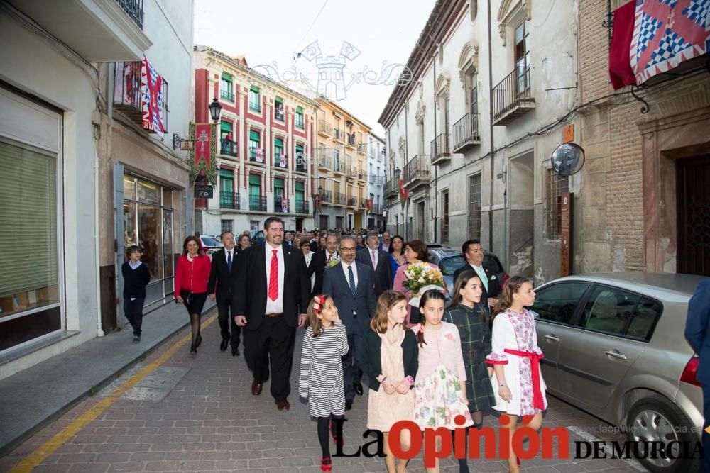 Pregón de fiestas en Caravaca