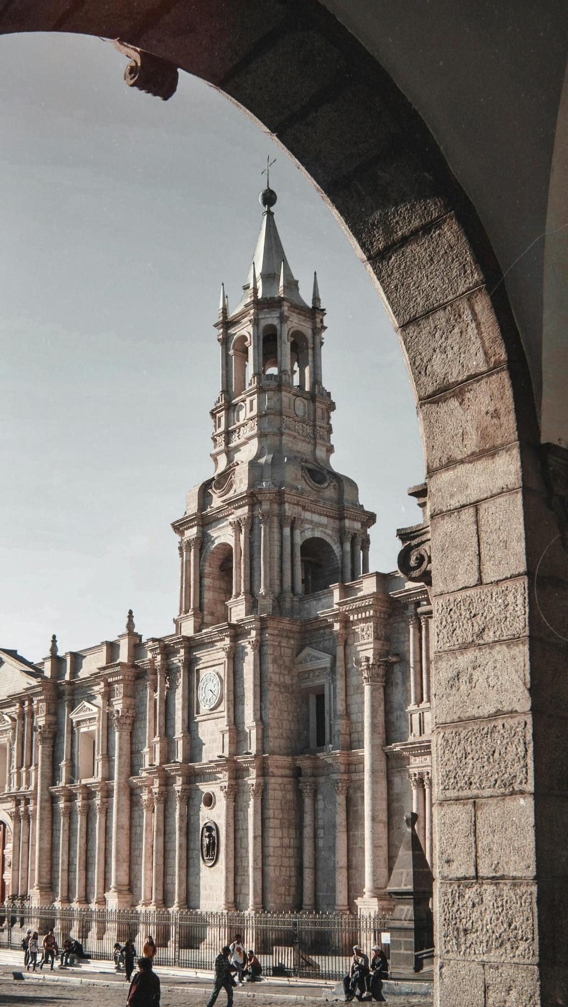 Basílica Catedral de Arequipa, en Perú.