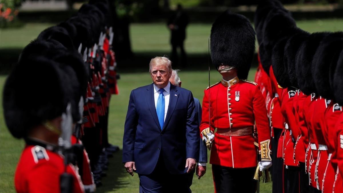 donald trump en londres