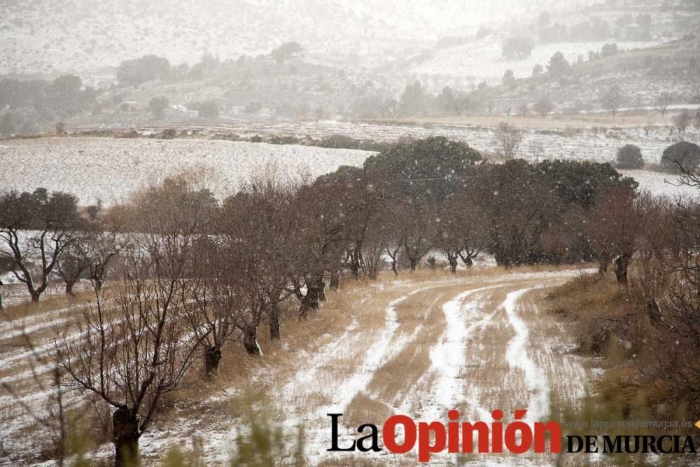 Nieve en Inazares