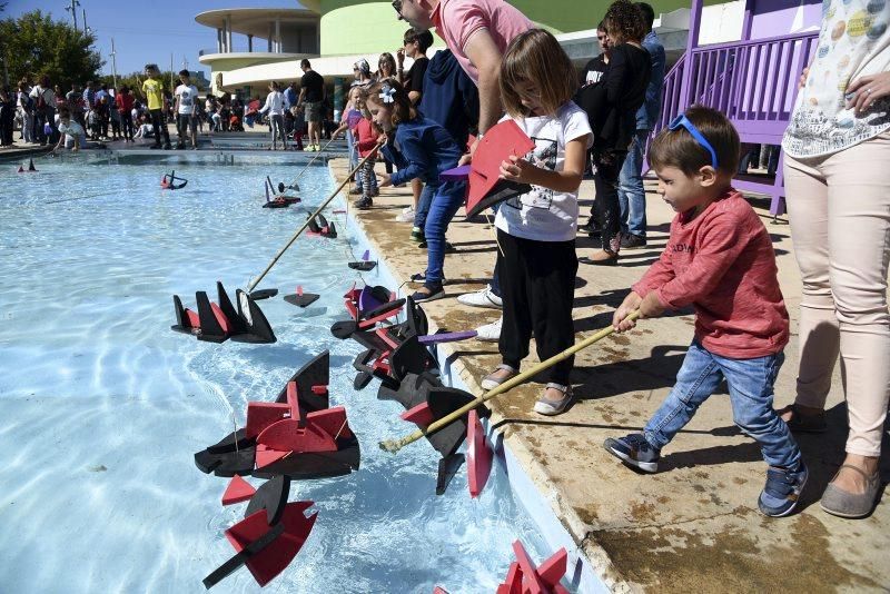 Inauguración de Río y Juego, espacio infantil de las fiestas