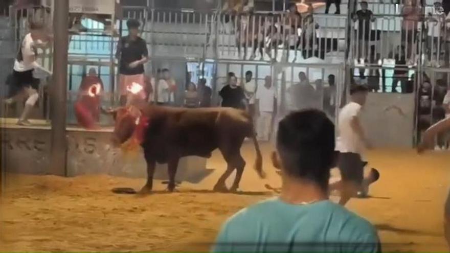 Pillada en las fiestas de Sagunt