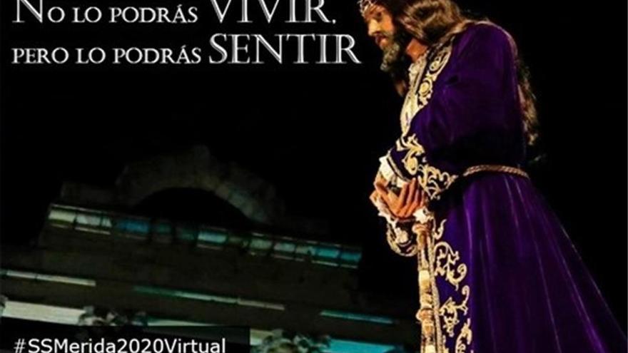 Una Semana Santa ‘virtual’ permitirá seguir las procesiones de Mérida de años atrás