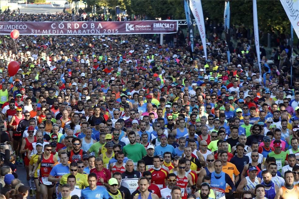 Las imágenes de la Media Maratón Córdoba 2015