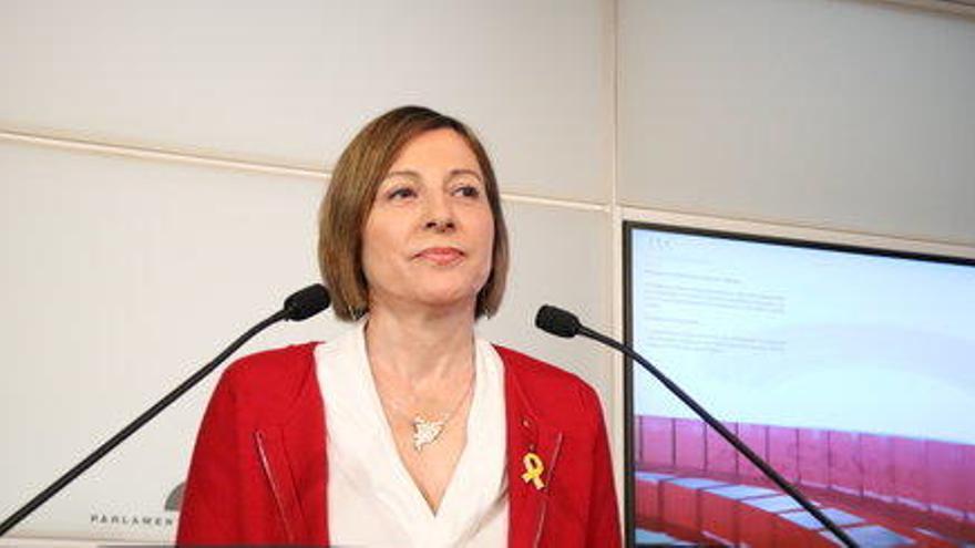 Forcadell diu que la declaració d&#039;independència era &quot;política&quot;