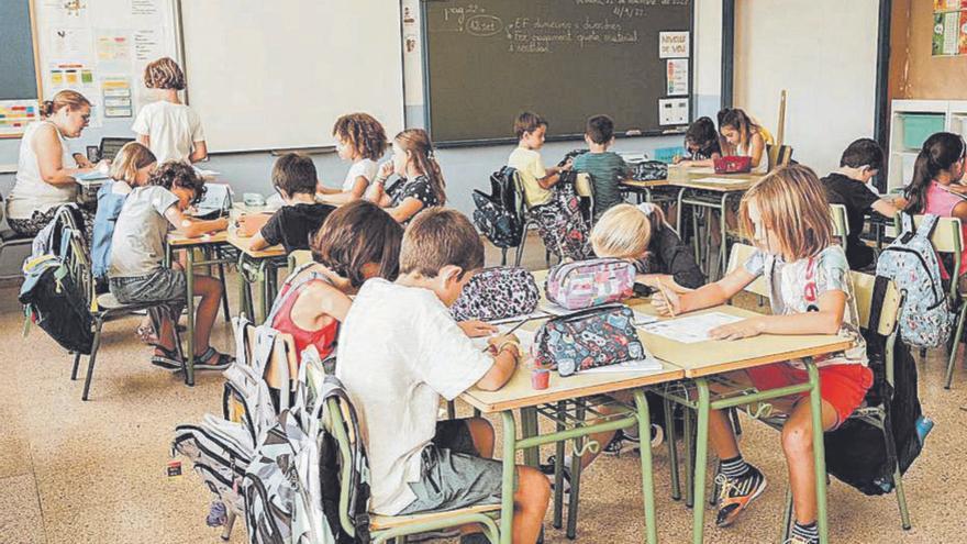 Imagen de archivo de un centro escolar de Balears. | B.RAMON