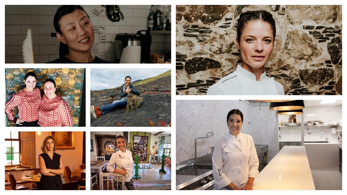 Mujeres protagonistas de la gastronomía en Canarias.