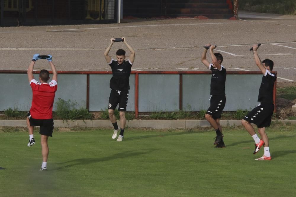 Entrenamiento del Zamora