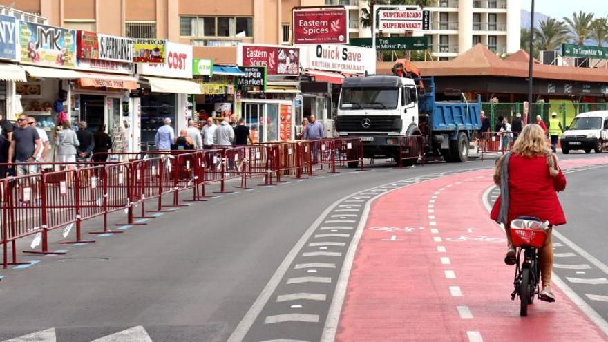 Benidorm renueva el tramo pendiente de la avenida Ametlla de Mar