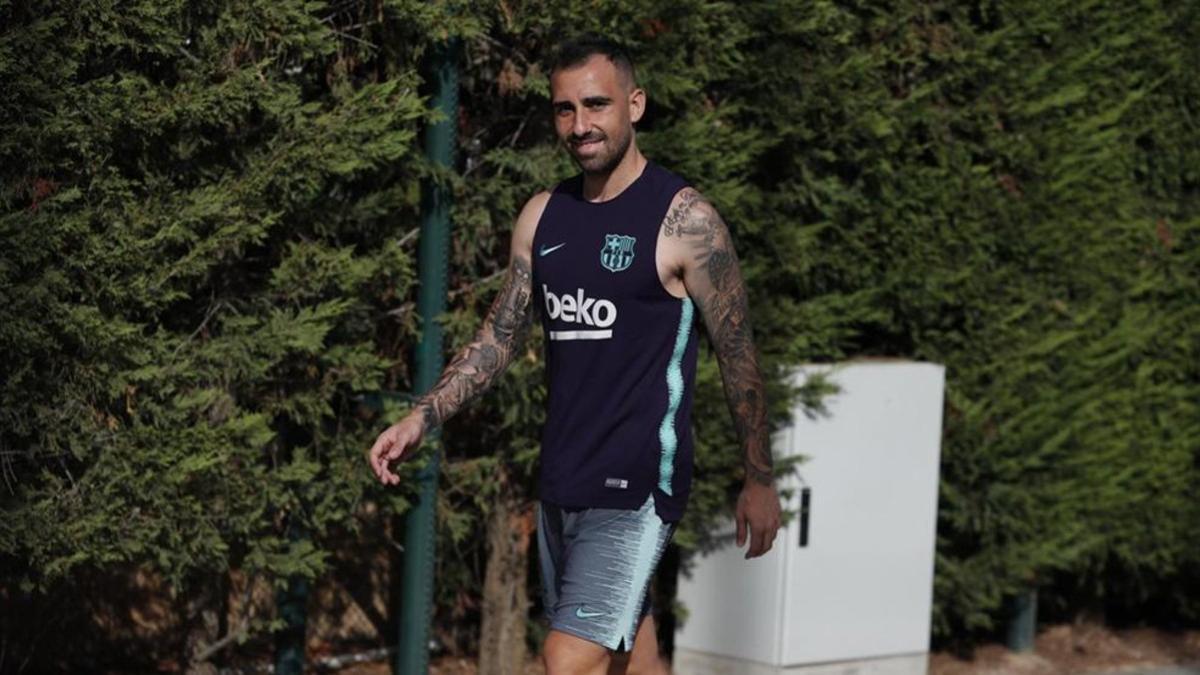 Paco Alcácer continúa por ahora en la disciplina del Barça