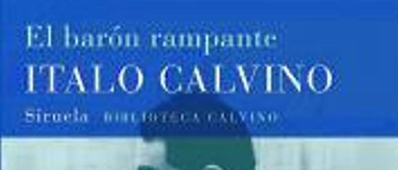 Portada del libro: El barón rampante Italo Calvino.