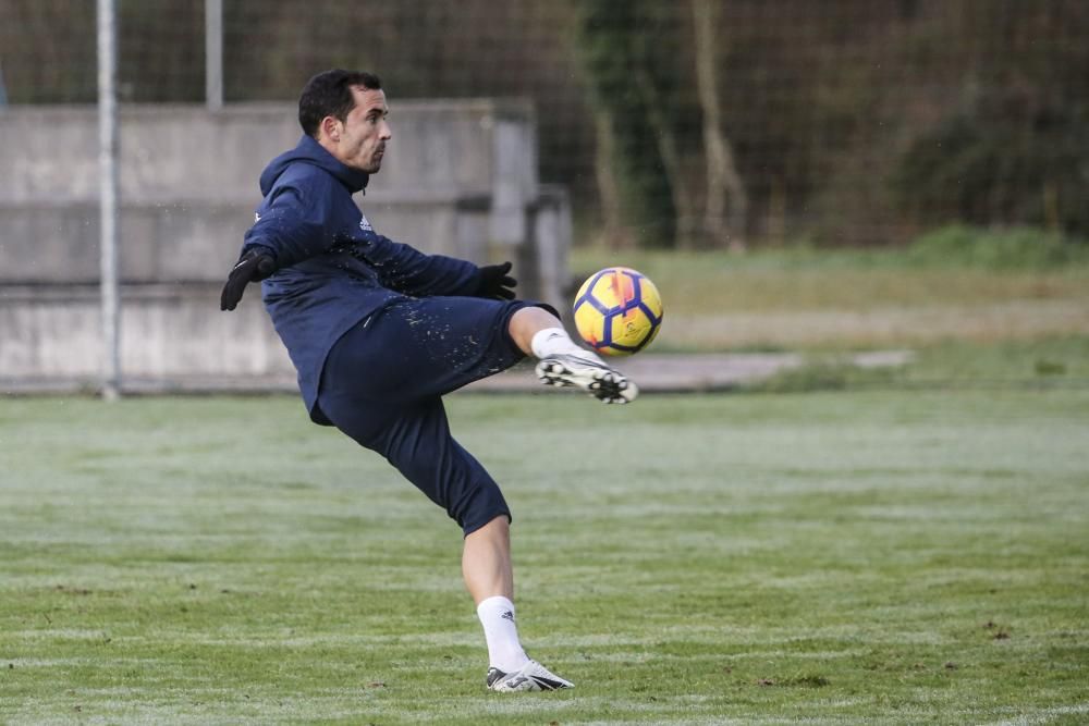 Entrenamiento del Real Oviedo