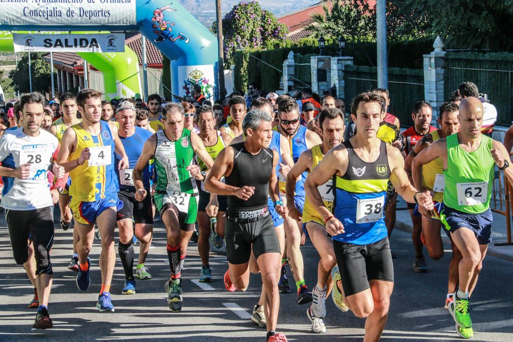 Carrera "OriMuela" y protesta de vecinos de Montep