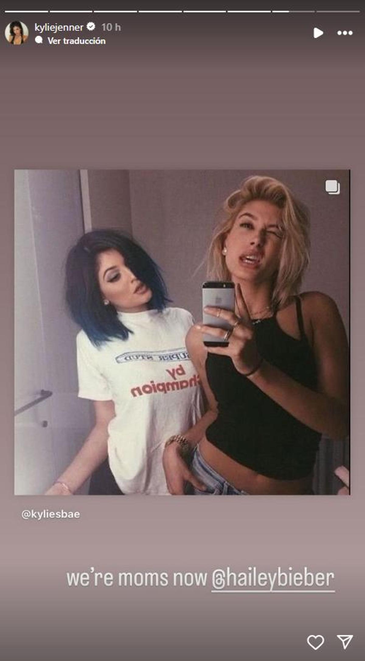 Kylie Jenner y Hailey Bieber