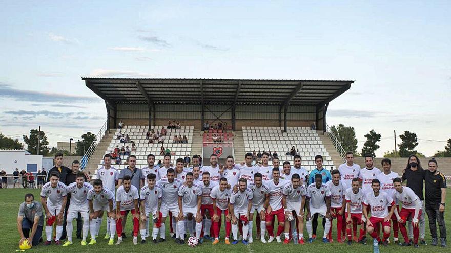 Els jugadors del Marca de l&#039;Ham i del Cistella.