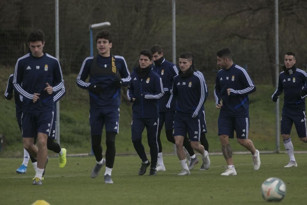 Entrenamiento del Real Oviedo