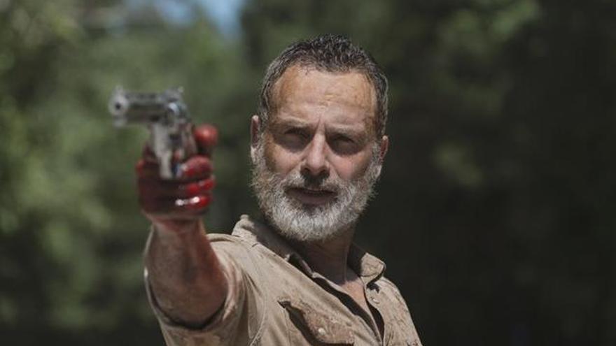 Andrew Lincoln como Rick Grimes.