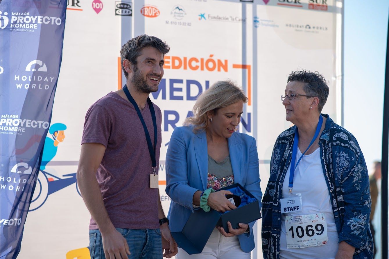 Una imagen de la VIII Carrera Litoral de Benalmádena.