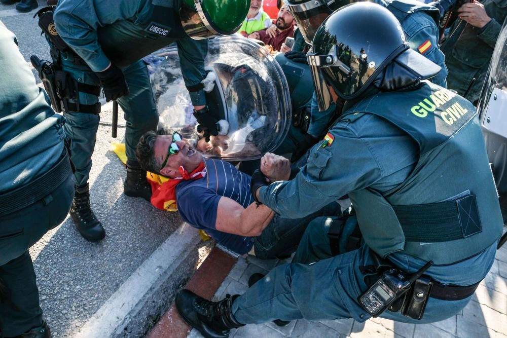 Tensión en la cárcel de Villena por la protesta de los funcionarios