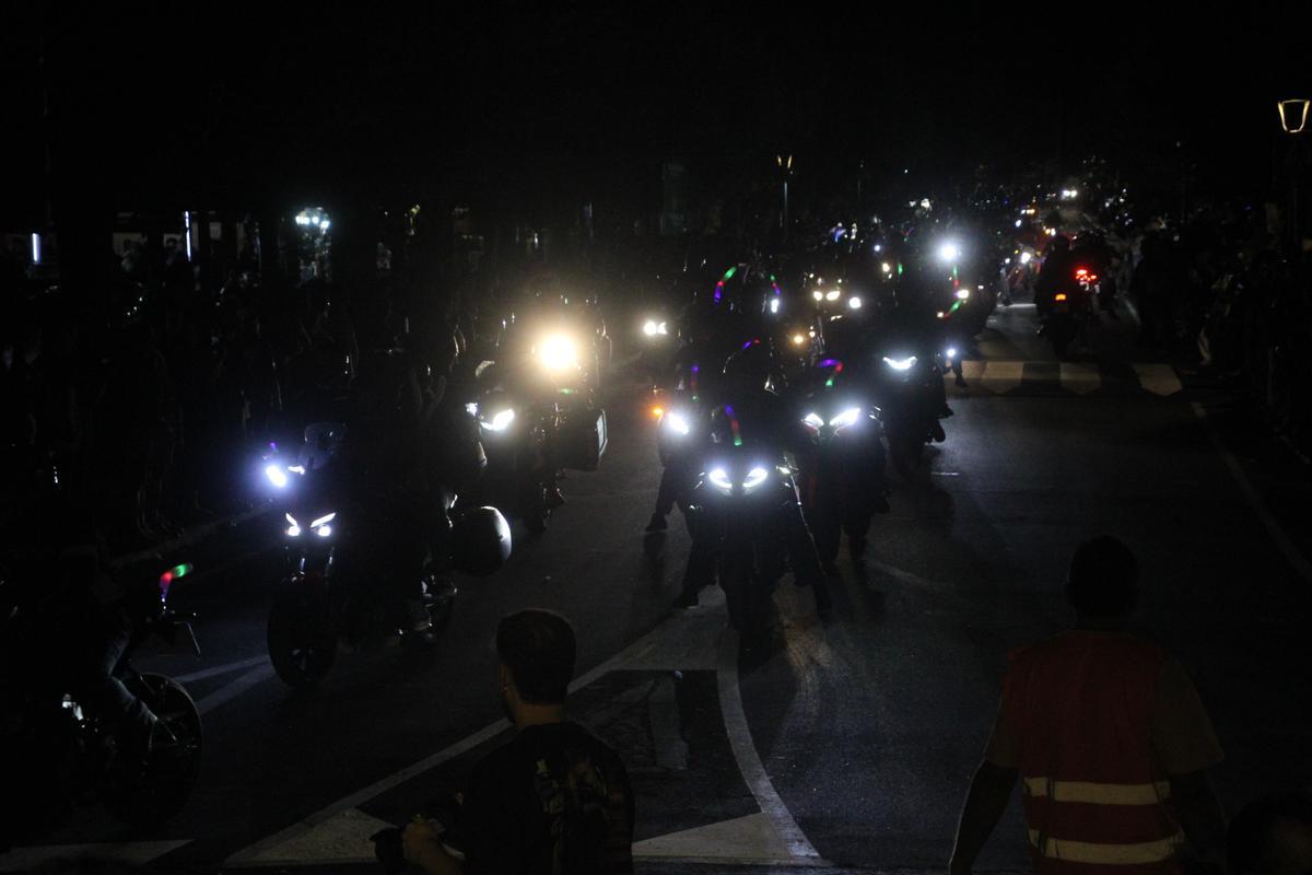 GALERÍA | Sanabria vive una noche mágica durante la concentración de motos