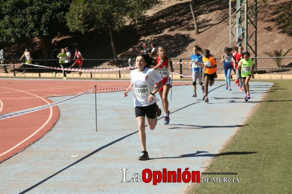 Final Cross Escolar de Lorca. Alevín femenino