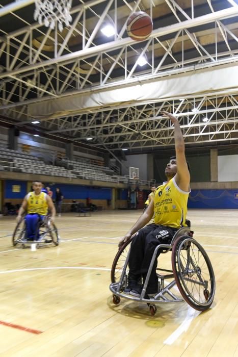 04-01-19 DEPORTES. INSTALACIONES DEPORTIVAS MARTIN FREIRE. LAS PALMAS DE GRAN CANARIA. Reportaje Econy. Reportaje al Econy por la clasificación a cuartos de la Schempions.    Fotos: Juan Castro.  | 04/02/2020 | Fotógrafo: Juan Carlos Castro