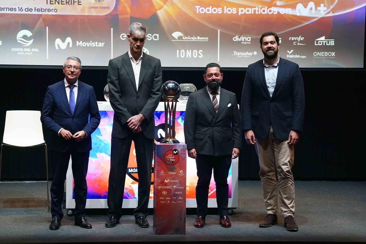 El sorteo de la Copa del Rey de Málaga 2024, en imágenes