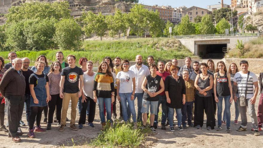 Imatge dels membres de la candidatura