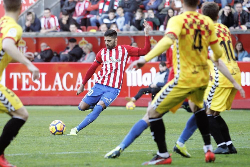 El Sporting - Nástic, en imágenes