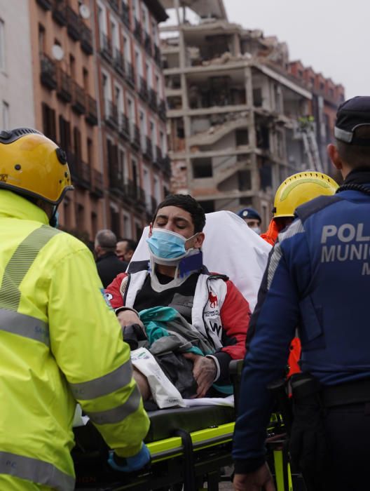 Violenta explosión en Puerta de Toledo.