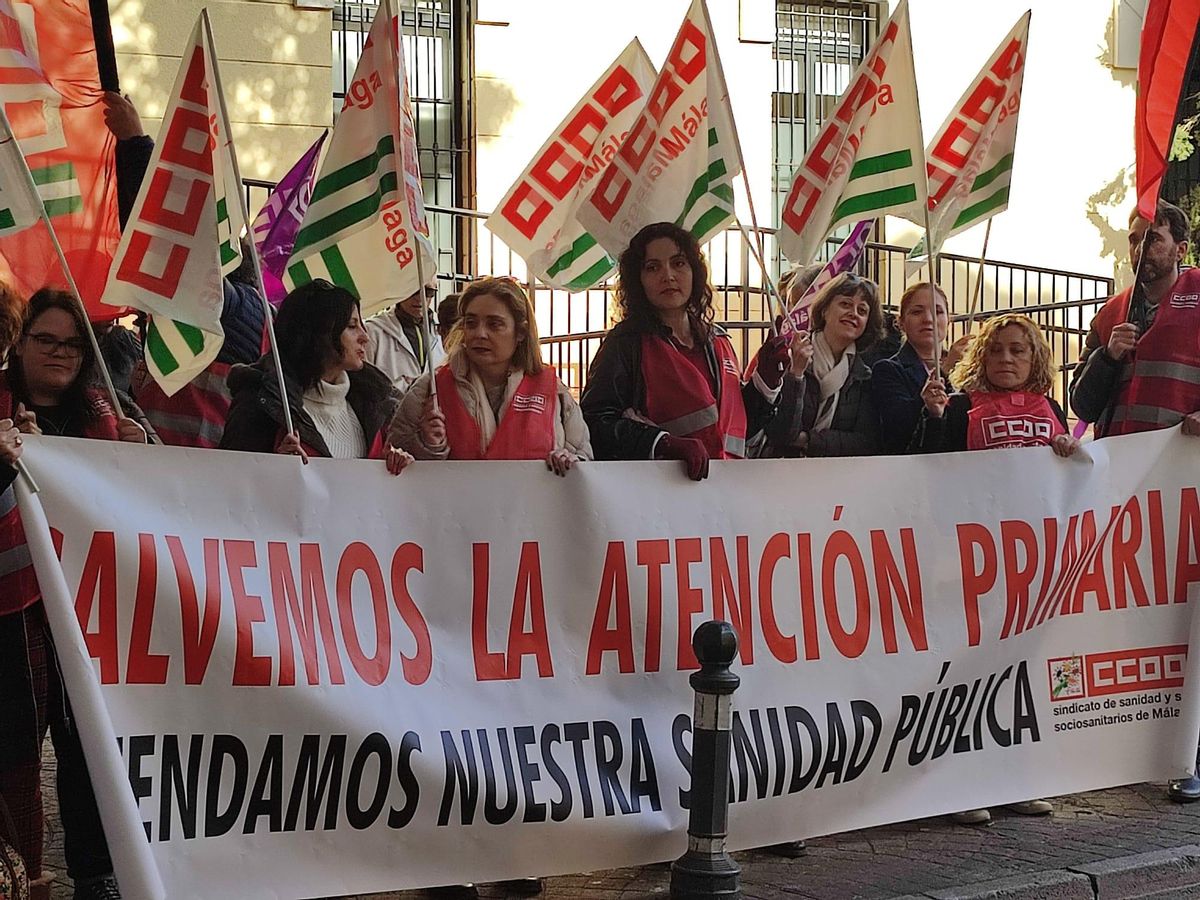 CSIF, CCOO y UGT se han concentrado de manera coordinada en todas las provincias de Andalucía para mostrar su rechazo a este proyecto de Orden.