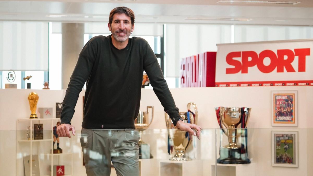 Álex Mumbrú visitó la redacción de SPORT