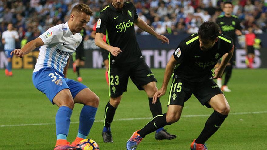 Ontiveros demostró su potencial con un recital de fútbol frente al Sporting.