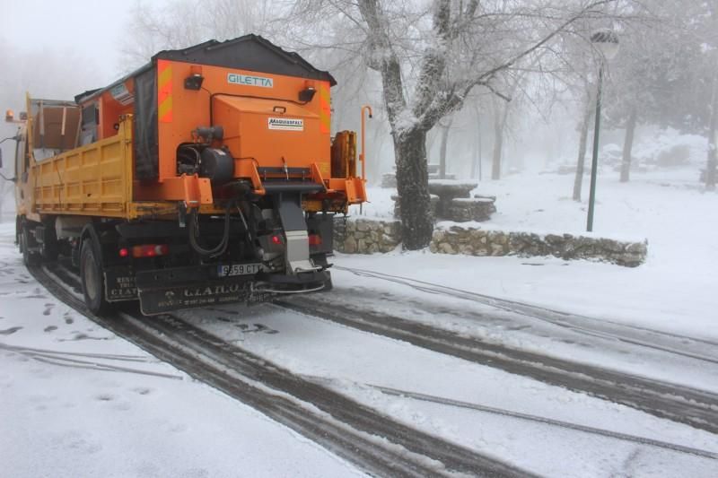 Nieve en la provincia de Córdoba