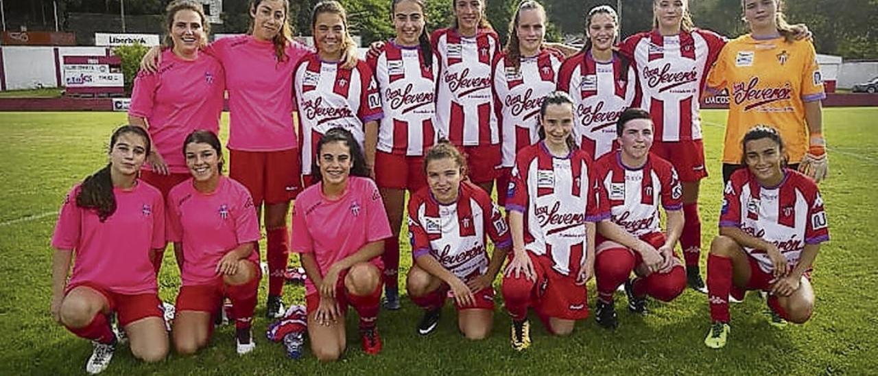 Plantilla del Navia femenino.