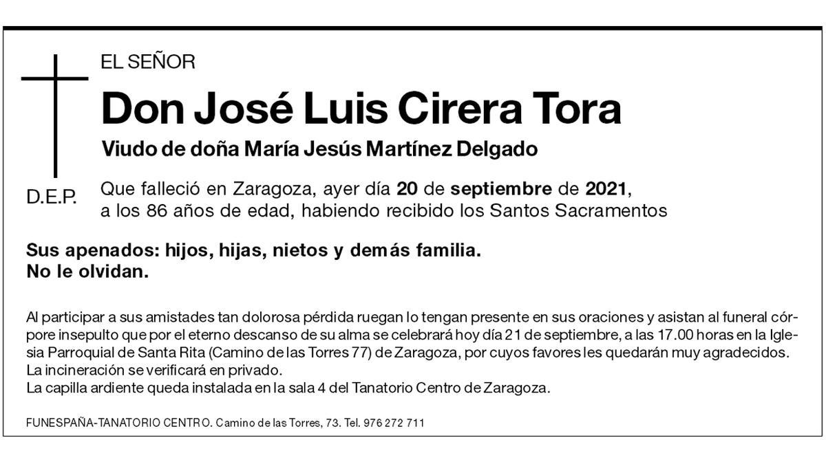 José Luis Cirera Tora