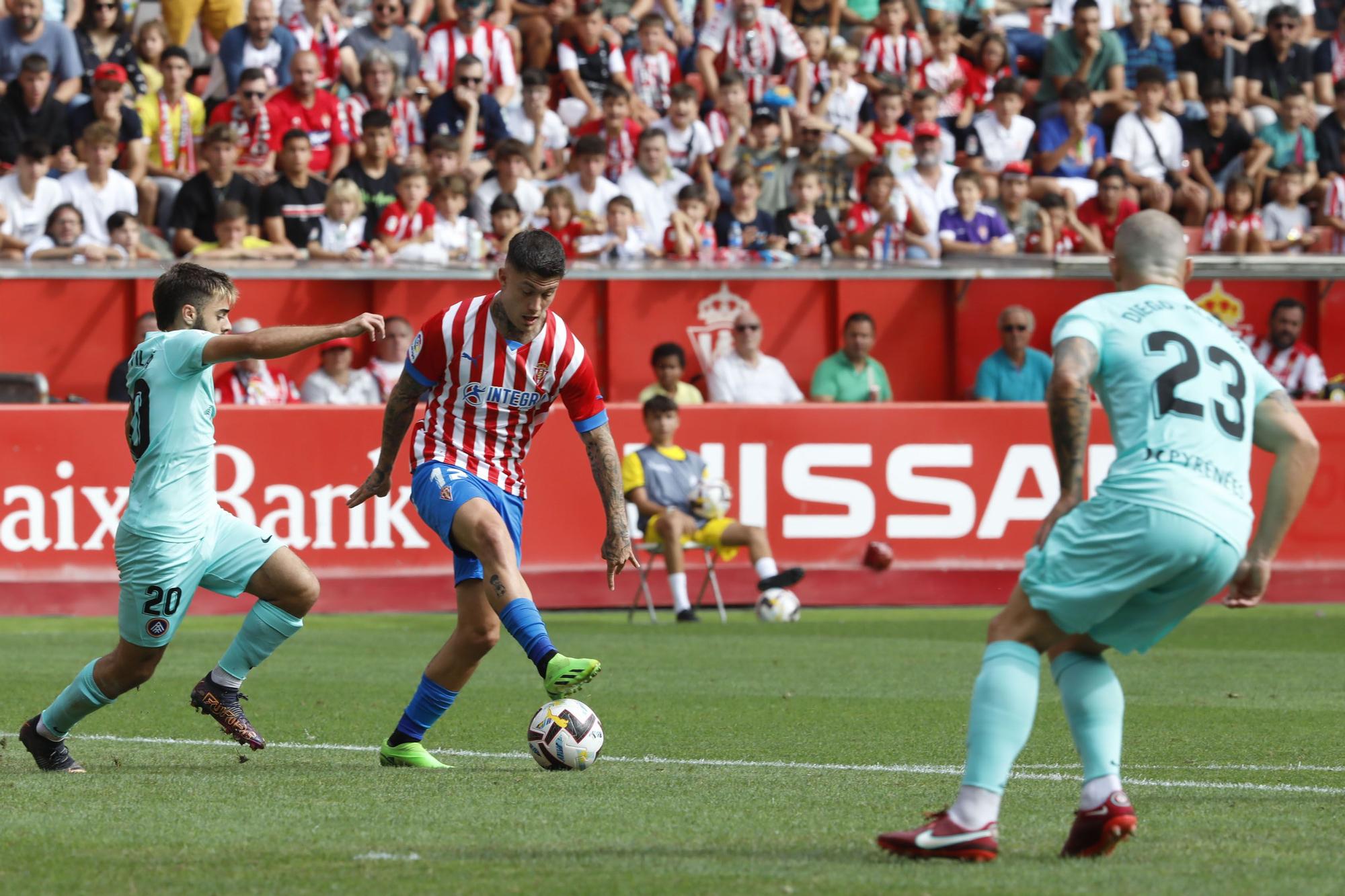 En imágenes: El Sporting se divierte ante el Andorra