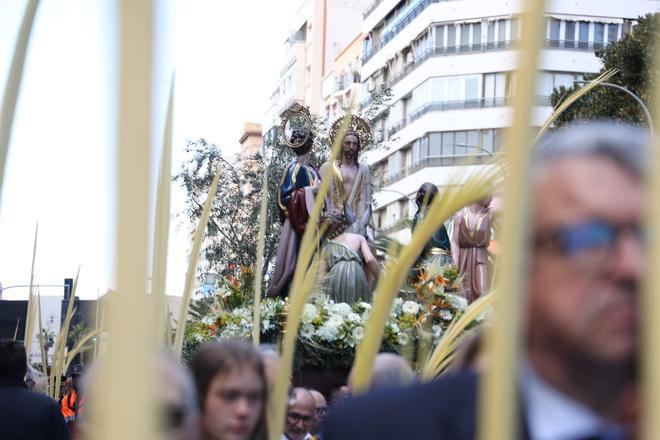 La procesión de "La Burrita" en Alicante, en imágenes