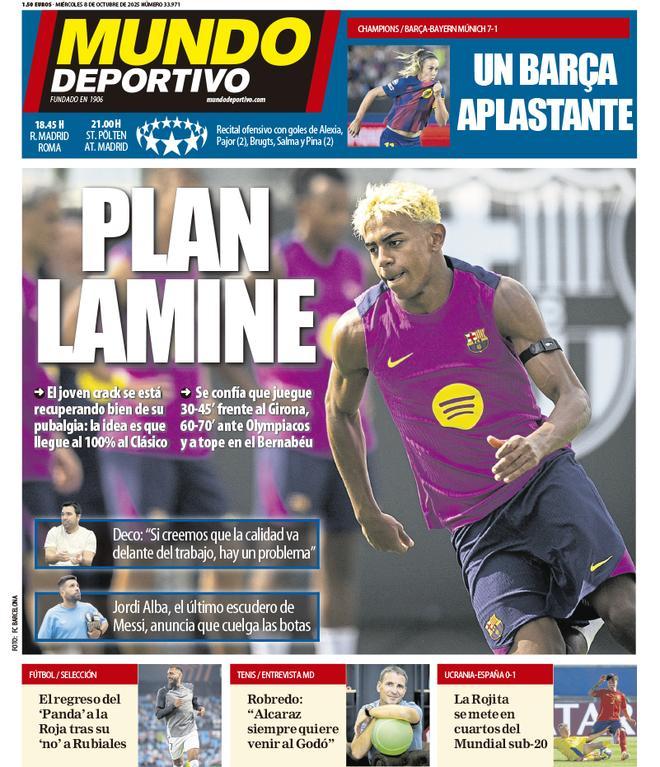 Estas son las portadas de la prensa deportiva de hoy