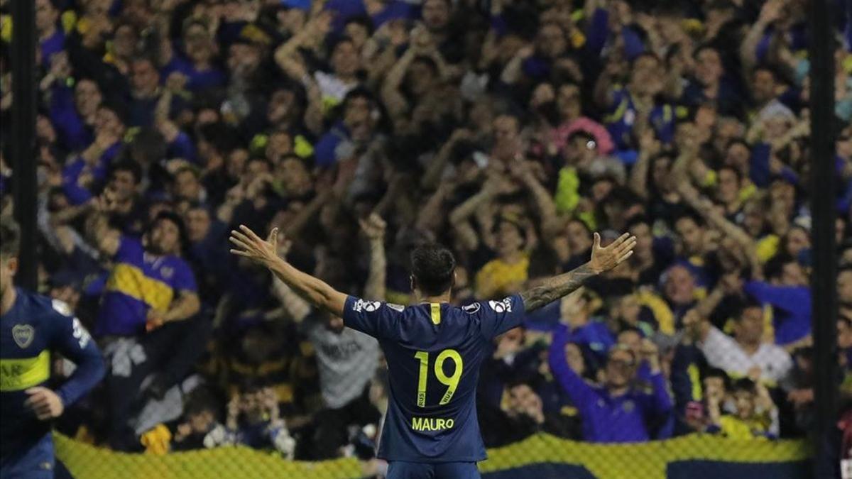 Mauro Zárate anotó un golazo al Cruzeiro por la Copa Libertadores