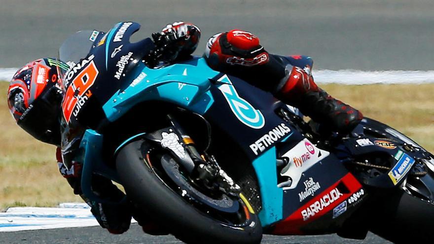 El piloto francés Fabio Quartararo gana en Jerez.