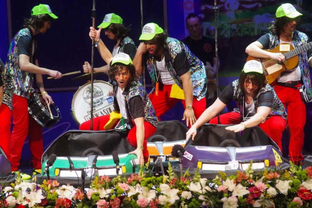 Las imágenes de la tercera sesión de semifinales del Concurso Oficial de Agrupaciones de Canto del Carnaval de Málaga