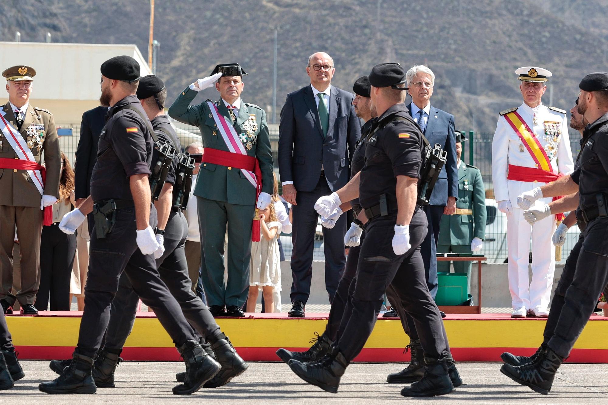 Acto de celebración del 179 aniversario de la fundación de la Guardia Civil