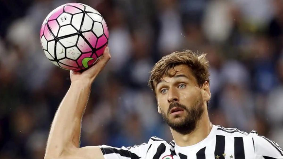 Fernando Llorente, con la Juventus