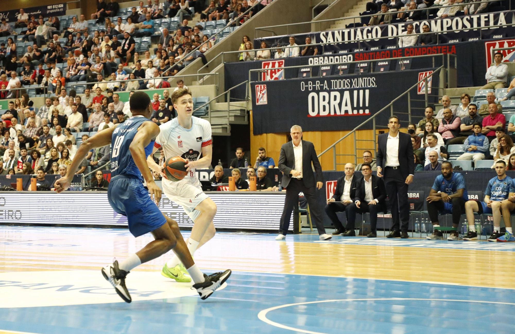 Obradoiro vs Fuenlabrada: las imágenes del partido