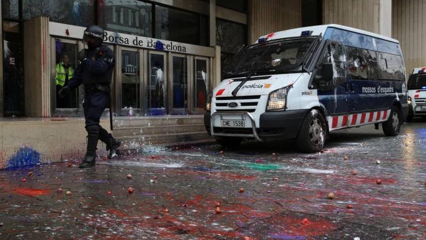 La manifestación de Madrid finaliza con incidentes