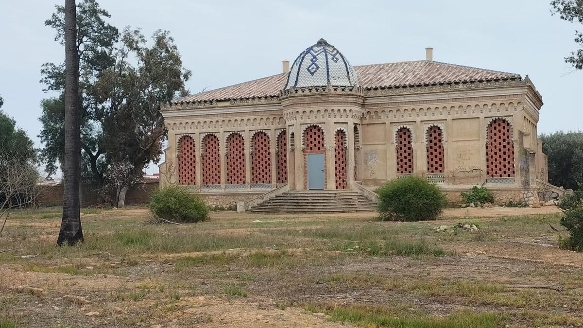 El Palauet con su cúpula original