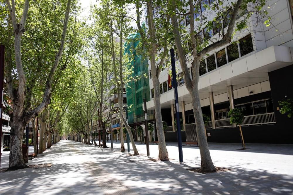 Murcia en su tercer domingo de confinamiento
