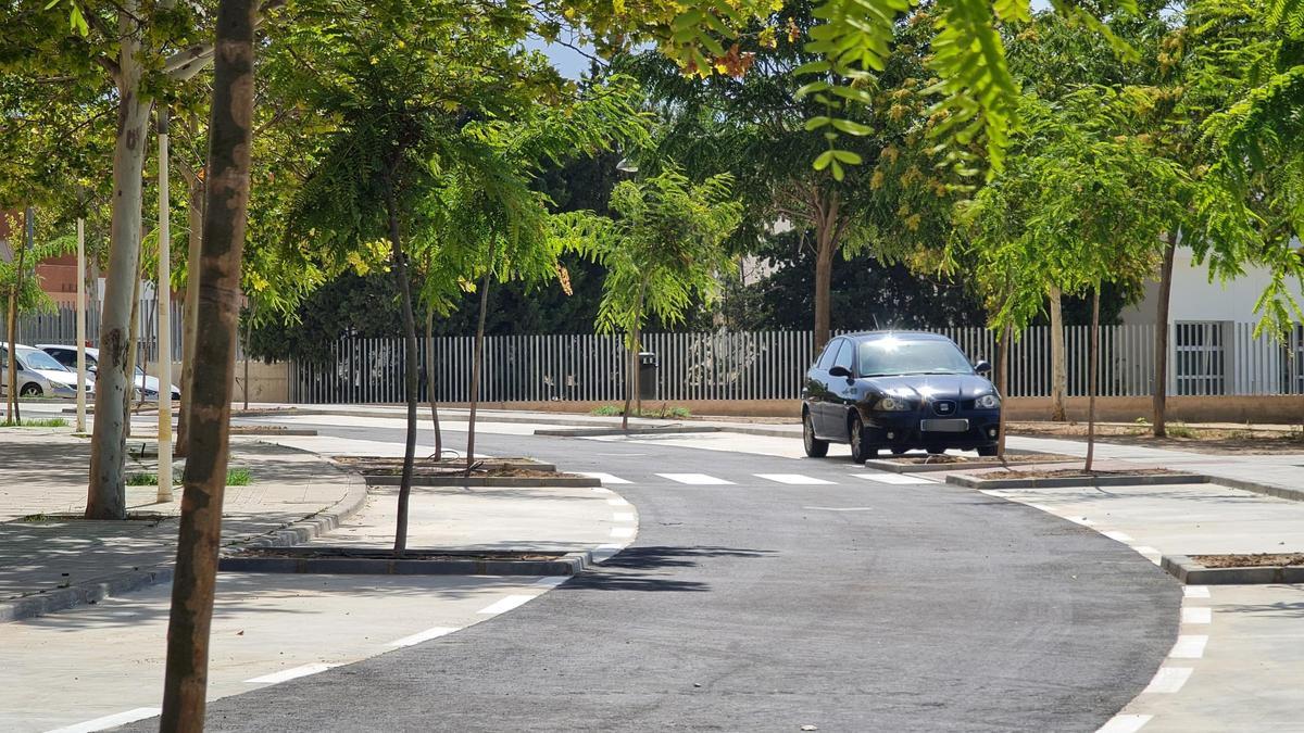 Una imagen de la nueva calle.