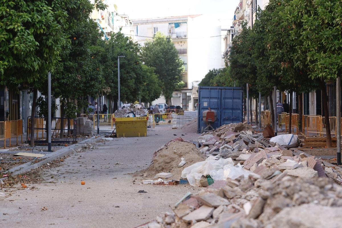 Córdoba. Obras en La Viñuela